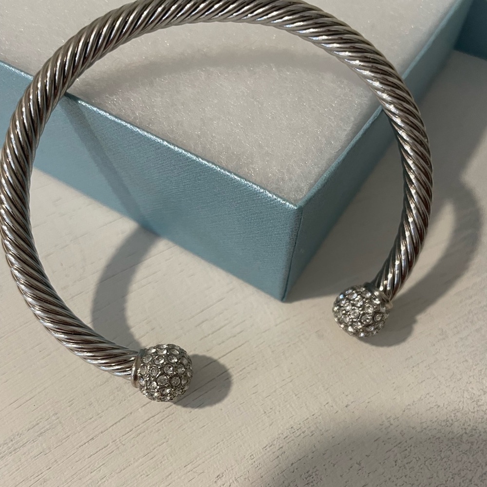 Touchstone Crystal Rivera Cuff bracelet